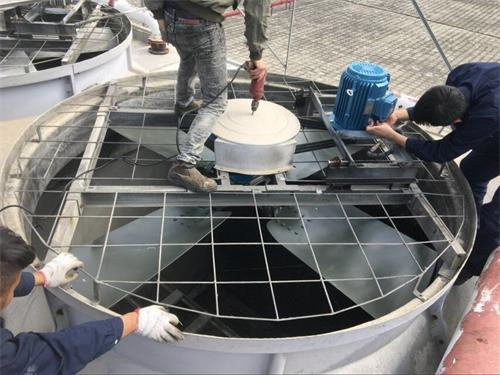 玻璃鋼涼水塔及涼水塔填料的改造,玻璃鋼涼水塔結構圖