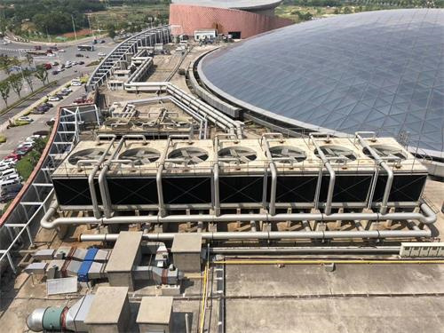 玻璃鋼冷卻塔發生破裂的原因以及該怎樣防預,圓形玻璃鋼冷卻塔