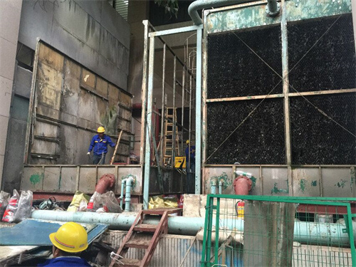 專業(yè)玻璃鋼冷卻水塔服務(wù)內(nèi)容（維修、清洗、配